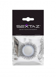 Круглое эрекционное кольцо с «ресничками» - Sextaz - в Сургуте купить с доставкой