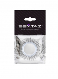 Круглое эрекционное кольцо с длинными «ресничками» - Sextaz - в Сургуте купить с доставкой
