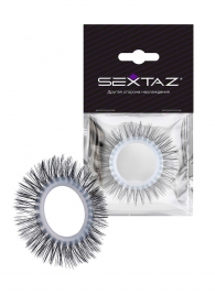 Круглое эрекционное кольцо с длинными «ресничками» - Sextaz - в Сургуте купить с доставкой
