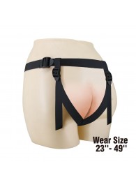 Черные трусики харнесс с платформой Caludio I - Baile - купить с доставкой в Сургуте