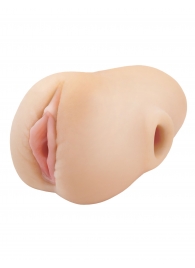 Телесный мастурбатор-вагина Pussy Pounder Squeeze Stroker - Pipedream - в Сургуте купить с доставкой