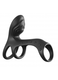 Черная насадка на пенис Ultimate Couples Cage Pro - Pipedream - в Сургуте купить с доставкой