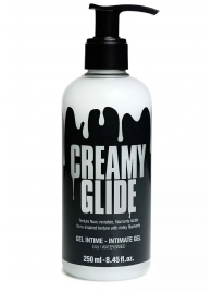 Лубрикант на водной основе Creamy Glide с консистенцией спермы - 250 мл. - Strap-on-me - купить с доставкой в Сургуте