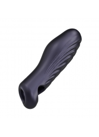 Сливовая силиконовая насадка на пенис с подхватом Manwan Ryzer - Manwan - в Сургуте купить с доставкой