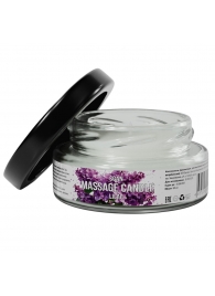 Массажная свеча «Сирень» - 50 мл. - SGAN - купить с доставкой в Сургуте