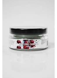 Массажная свеча «Спелая вишня» - 50 мл. - SGAN - купить с доставкой в Сургуте