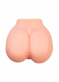 Реалистичный мастурбатор в форме попки с 2 любовными входами - No Name - в Сургуте купить с доставкой