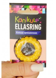 Цветное рельефное эрекционное кольцо Ellasring - Sitabella - в Сургуте купить с доставкой
