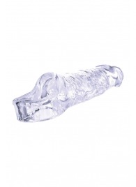 Прозрачная насадка-удлинитель Length Enhancer с подхватом - 16 см. - NMC - в Сургуте купить с доставкой