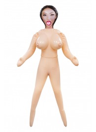 Телесная надувная секс-кукла с пышным бюстом - NMC - в Сургуте купить с доставкой
