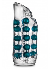 Прозрачный мастурбатор-вагина Super Stroker - Blush Novelties - в Сургуте купить с доставкой