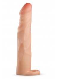 Телесная насадка-удлинитель Fortitude с подхватом - 17,7 см. - Blush Novelties - в Сургуте купить с доставкой