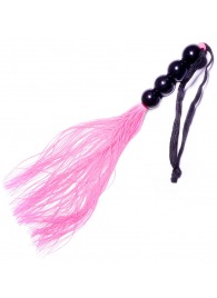 Розовая силиконовая плеть - 35,5 см. - Boys of Toys - купить с доставкой в Сургуте