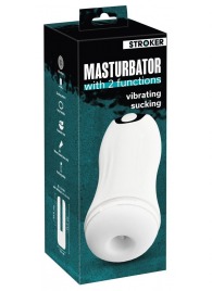 Белый мастурбатор Masturbator with 2 functions - Orion - в Сургуте купить с доставкой
