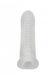 Белый фаллоудлинитель Striker - 13,5 см. - Lola Games - в Сургуте купить с доставкой