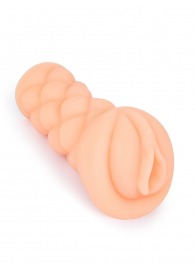 Телесный мастурбатор-вагина с вибропулей и эрекционными кольцами в комплекте - Sexy Girl - в Сургуте купить с доставкой