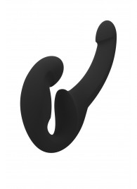 Черный безремневой страпон Share Lite - Fun Factory - купить с доставкой в Сургуте