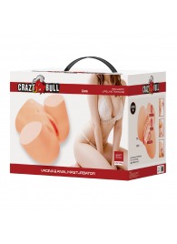 Телесный мастурбатор Liora с вибрацией - Baile - в Сургуте купить с доставкой