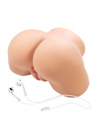 Телесный мастурбатор Olivia с 2 любовными отверстиями - Baile - в Сургуте купить с доставкой