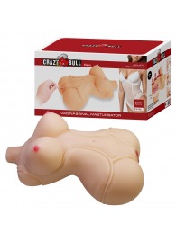 Телесный мастурбатор-торс Diana - Baile - в Сургуте купить с доставкой