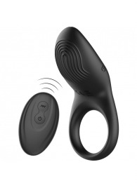 Черное эрекционное виброкольцо с пультом ДУ - Ibiza - в Сургуте купить с доставкой