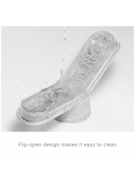 Белый мастурбатор FLIP 0 (ZERO) - Tenga - в Сургуте купить с доставкой