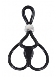 Лассо с подхватом мошонки Triple Ball-und Cockring - Orion - в Сургуте купить с доставкой