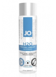 Охлаждающий лубрикант на водной основе JO Personal Lubricant H2O COOLING - 120 мл. - System JO - купить с доставкой в Сургуте