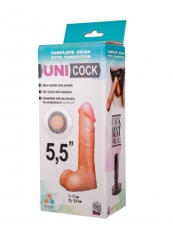 Фаллическая насадка Харнесс UNICOCK 5,5  - 17 см. - LOVETOY (А-Полимер) - купить с доставкой в Сургуте