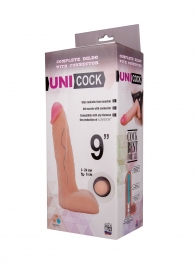 Фаллическая насадка Харнесс UNICOCK 9  - 24 см. - LOVETOY (А-Полимер) - купить с доставкой в Сургуте