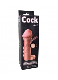 Фаллоудлинитель с кольцом COCK size M - 15 см. - LOVETOY (А-Полимер) - в Сургуте купить с доставкой