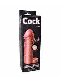 Фаллоудлинитель с кольцом COCK size L - 16,5 см. - LOVETOY (А-Полимер) - в Сургуте купить с доставкой