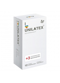 Разноцветные ароматизированные презервативы Unilatex Multifruit  - 12 шт. + 3 шт. в подарок - Unilatex - купить с доставкой в Сургуте