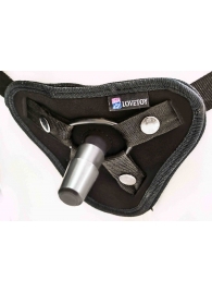 Вибрострапон с двумя насадками UniStrap - 18 и 18 см. - LOVETOY (А-Полимер) - купить с доставкой в Сургуте