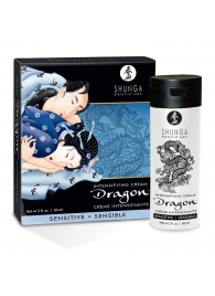 Интимный мужской крем SHUNGA DRAGON SENSITIVE - 60 мл. - Shunga - купить с доставкой в Сургуте