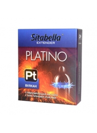 Стимулирующая насадка с усиками Platino  Вулкан - Sitabella - купить с доставкой в Сургуте