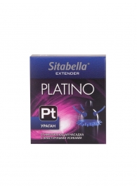 Стимулирующая насадка с усиками и шипиками Platino  Ураган - Sitabella - купить с доставкой в Сургуте
