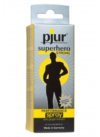 Спрей-пролонгатор длительного действия pjur SUPERHERO Strong Spray - 20 мл. - Pjur - купить с доставкой в Сургуте