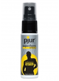 Спрей-пролонгатор длительного действия pjur SUPERHERO Strong Spray - 20 мл. - Pjur - купить с доставкой в Сургуте