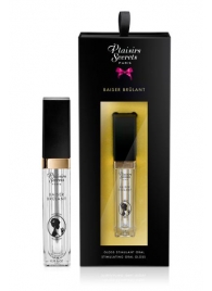 Стимулирующий блеск для губ Baiser Brulant Gloss Plaisirs Secrets - 7 мл. - Plaisir Secret - купить с доставкой в Сургуте