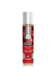 Смазка с ароматом клубники JO Flavored Strawberry Kiss - 30 мл. - System JO - купить с доставкой в Сургуте