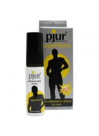 Пролонгирующий мужской спрей pjur SUPERHERO spray - 20 мл. - Pjur - купить с доставкой в Сургуте