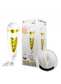 Мега-мастурбатор вагина Sally с вибрацией и голосом - Baile - в Сургуте купить с доставкой