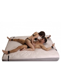 Бондаж для фиксации на кровати Frisky Bedroom Restraint Kit - XR Brands - купить с доставкой в Сургуте