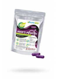 Капсулы для мужчин Man s Power+ с гранулированным семенем - 2 капсулы (0,35 гр.) - SuperCaps - купить с доставкой в Сургуте