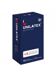 Ультрапрочные презервативы Unilatex Extra Strong - 12 шт. + 3 шт. в подарок - Unilatex - купить с доставкой в Сургуте