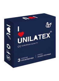 Ультрапрочные презервативы Unilatex Extra Strong - 3 шт. - Unilatex - купить с доставкой в Сургуте