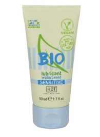 Органический лубрикант для чувствительной кожи Bio Sensitive - 50 мл. - HOT - купить с доставкой в Сургуте