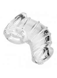 Насадка для ограничения эрекции Detained Soft Body Chastity Cage - XR Brands - купить с доставкой в Сургуте