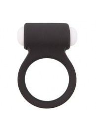 Чёрное эрекционное виброкольцо LIT-UP SILICONE STIMU RING 3 BLACK - Dream Toys - в Сургуте купить с доставкой
